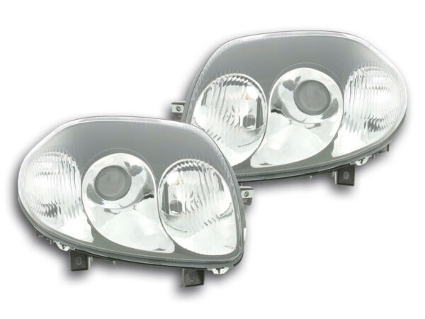 Phare Renault Clio type B 98-01 noir -