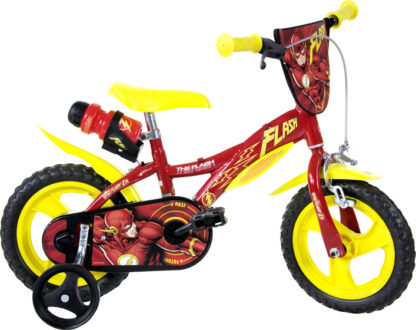 Children bikes Flash 12 Pouces 21 cm Garçon Transition Rouge/Jaune - Dino
