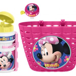 Sets accessoires Minnie Mouse Accessoires de vélo pour enfants Rose 3 pièces - Disney