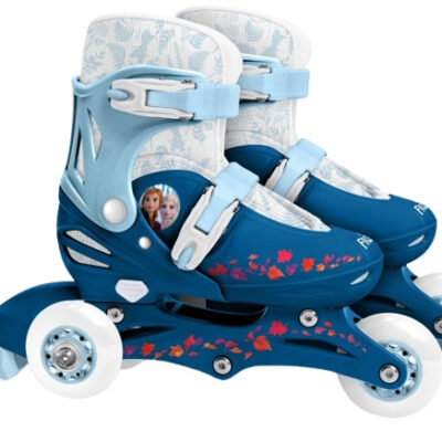 Patins à roulettes en ligne Frozen II Inline Skates Hardboot White/Blue taille 27-30 - Disney