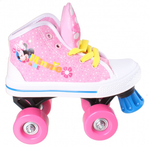 Patins à roulettes Minnie Mouse Patins à roulettes Filles Rose/Blanc taille 30 - Disney – Image 3