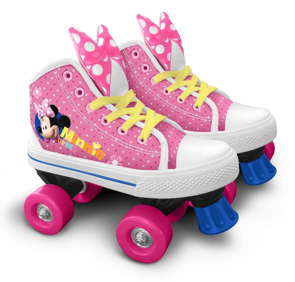 Patins à roulettes Minnie Mouse Patins à roulettes Filles Rose/Blanc taille 30 - Disney – Image 6