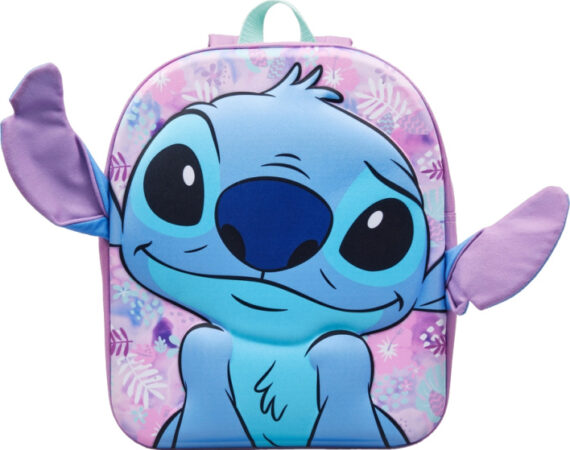 Children's backpacks Stitch 3D Toddler Backpack 32X25X10 cm Girls Light Pink - Disney – Image 3