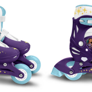 Patins à roulettes en ligne Wish 2 in 1 Tri- & Inline Skates Semi-softboot Purple taille 27-30 - Disney