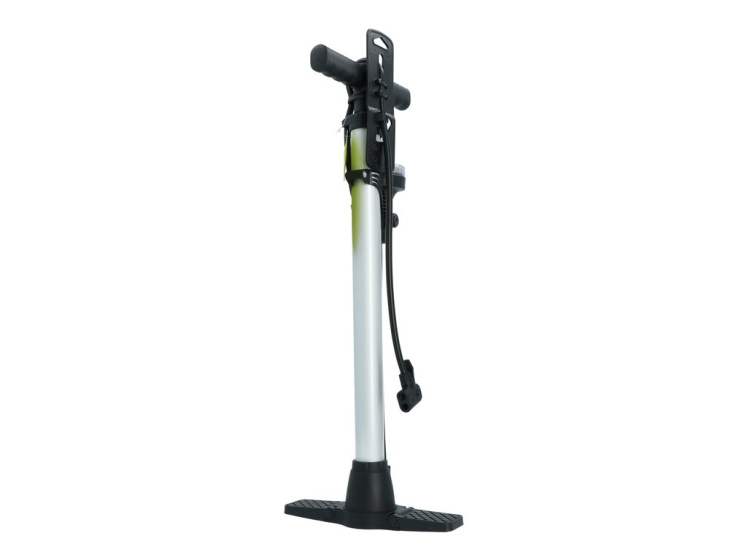 Bicycle pumps Pompe à vélo Manomètre 52 cm Dunlop, Presta, Schrader Valve Silver - Dresco – Image 6