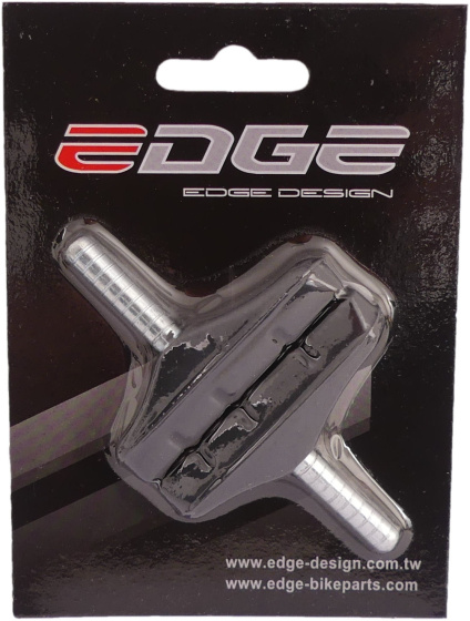 Plaquettes de freins Jeu de patins de frein Cantilever avec goupille MTB Noir - Edge – Image 3