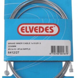 Câbles de freins & conduites Binnenremkabel derrière 6412/27 tonnes / poire mamelon 2250 mm - Elvedes