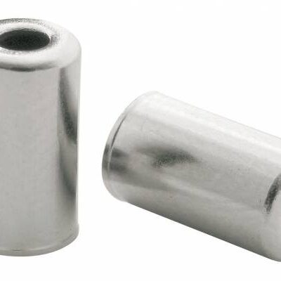 Câbles chapeaux embouts en laiton 5 mm 200 pièces d'argent - Elvedes