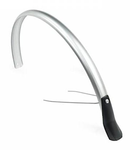 Garde-boue Snello Aile arrière 28 pouces 46 mm Argent - Eurofender