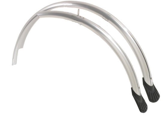 Garde-boue Ensemble de garde-boue en plastique 28 pouces argent - Eurofender – Image 2