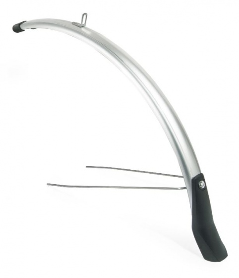 Garde-boue Snelloensemble garde-boue 28 pouces 46 mm plastique argenté 46 mm - Eurofender – Image 3