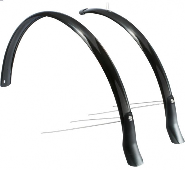 Garde-boue Snellokit garde-boue 28 pouces 46 mm plastique noir - Eurofender – Image 2