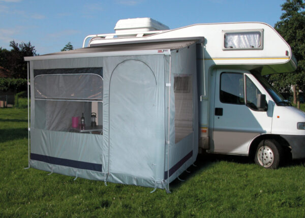 Auvents auvent de caravane Narvik 300 x 190 cm polyester gris - Eurotrail