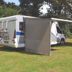 Auvents paroi latérale sans fenêtre Camper 235 x 240 cm polyester gris - Eurotrail