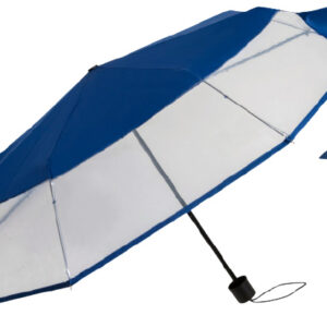 Foldable umbrellas Parapluie pliable avec ouverture à la main Ø 90 cm Bleu - Falconetti