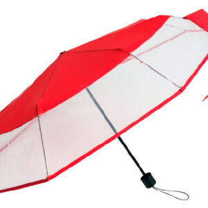 Foldable umbrellas Parapluie pliable avec ouverture à la main Ø 90 cm Rouge - Falconetti