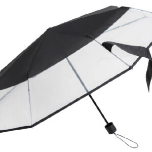 Foldable umbrellas Parapluie pliable avec ouverture à la main Ø 90 cm Noir - Falconetti