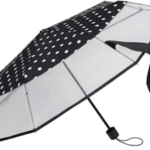Foldable umbrellas Parapluie pliable avec ouverture à la main Ø 90 cm Dots - Falconetti