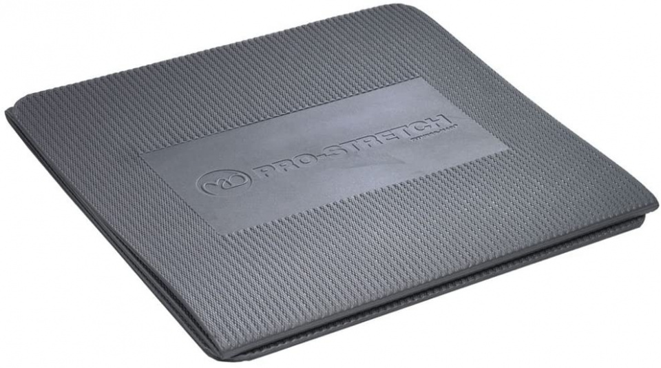 Fitness tapis tapis de gymnastique Pro Stretch 134 x 50 cm mousse EVA gris - Fitness-Mad