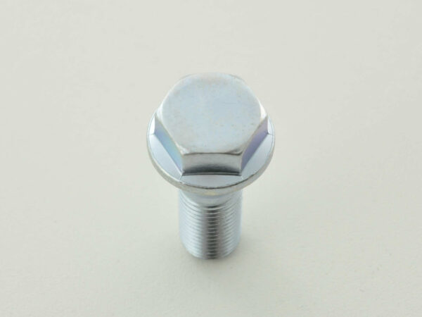 Boulon de roue simple, longueur d'arbre 21 mm, collier conique, argent M12x1,5 - – Image 3