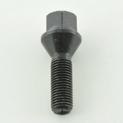 Radschraube einzeln Schaftlänge 32mm Kegelbund schwarz M14x1,5 -