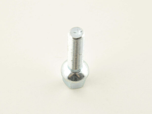 Boulon de roue simple, longueur d'arbre 45 mm, collier sphérique, argent M12x1,5 - – Image 6