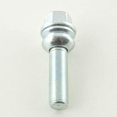 Boulon de roue simple L = 28 mm M14 x 1,5 argent -