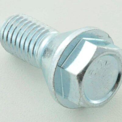 Jeu de boulons de roue (8 pcs.) Longueur d'arbre 26 mm, collier conique, tête courte, argent M14x1,5 -