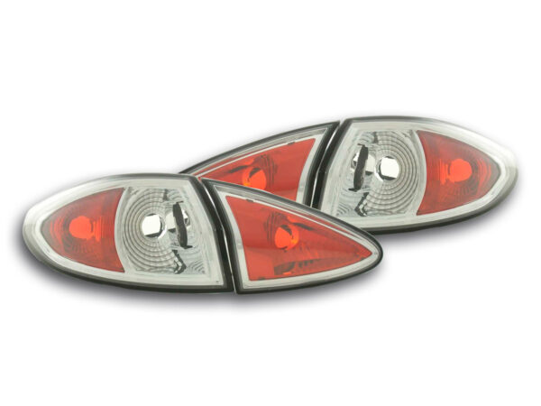 Jeu de feux arrière Alfa Romeo 147 type 937 00-04 chrome -