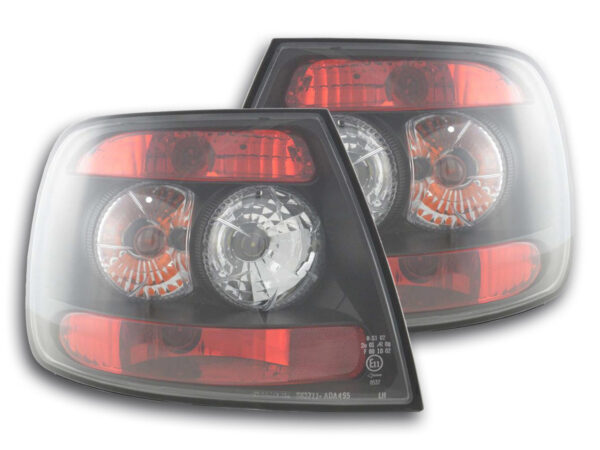 Jeu de feux arrière Audi A4 Limo type B5 95-00 noir -