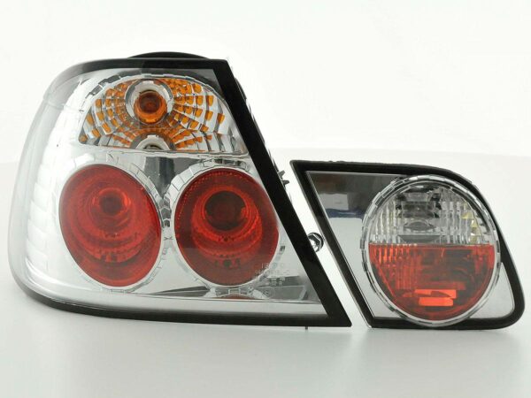 Kit feux arrière BMW Série 3 Coupé type E46 99-02 chromé -