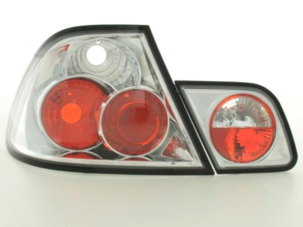 Kit feux arrière BMW Série 3 Coupé type E46 99-02 chromé -
