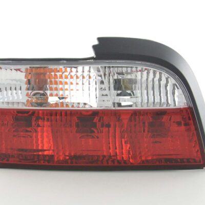 Feux arrières BMW Série 3 Coupé type E36 91-98 rouge blanc -