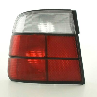 Feux arrière BMW Série 5 Limo type E34 88-94 blanc rouge -