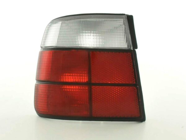 Feux arrière BMW Série 5 Limo type E34 88-94 blanc rouge -