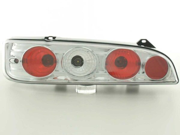 Jeu de feux arrière Fiat Seicento type 187 98-07 chrome -