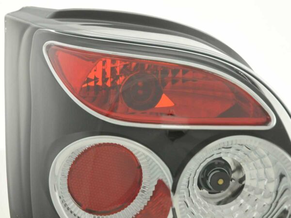 Kit feux arrière Ford Fiesta 3 portes. Type MK3 92-95 noir - – Image 2