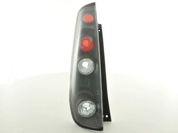 Jeu de feux arrière Ford Fiesta type JH1 JD3 3 portes. 02-05 noir -
