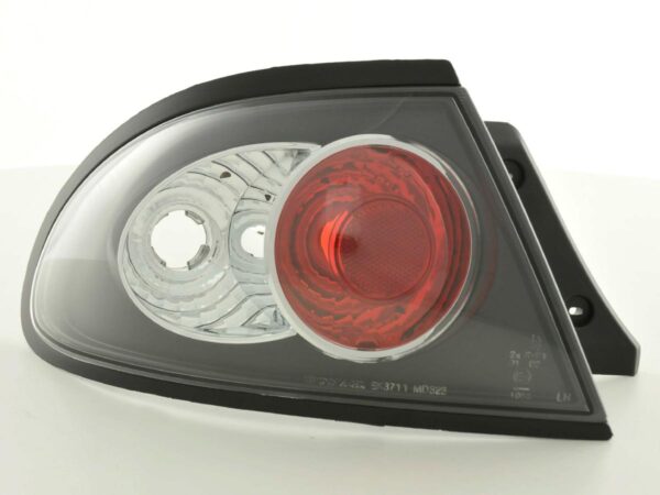 Jeu de feux arrière Mazda 323F 3 portes. 4 portes Type BG 89-02 noir -