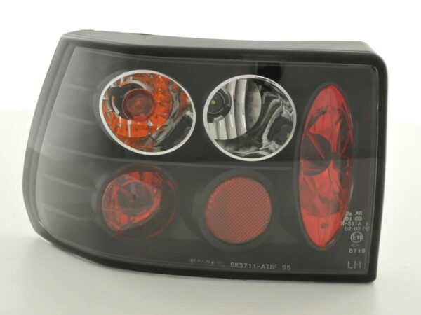 Jeu de feux arrière Opel Astra F 91-98 noir -