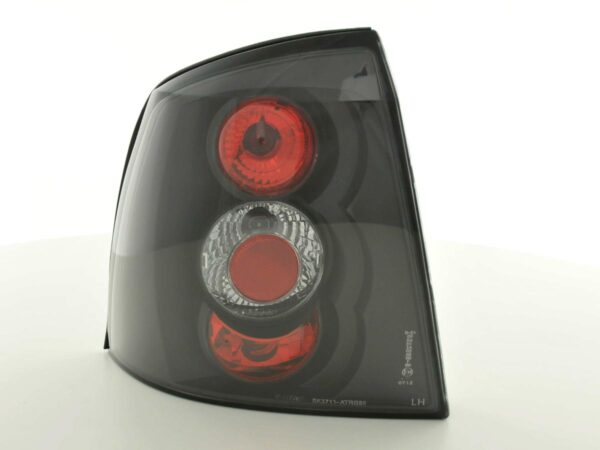 Set feux arrières Opel Astra G hayon 3/5 portes 98-03 noir -