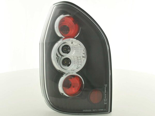 Jeu de feux arrière Opel Zafira type T98 99-04 noir -