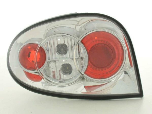 Jeu de feux arrière Renault Megane 3 portes. Type DABALAKAEA 96-98 chromé -