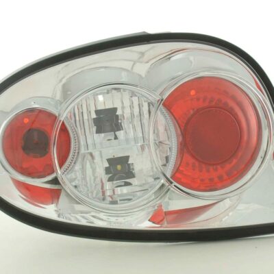 Jeu de feux arrière Renault Megane 3 portes. Type DABALAKAEA 99-02 chromé -