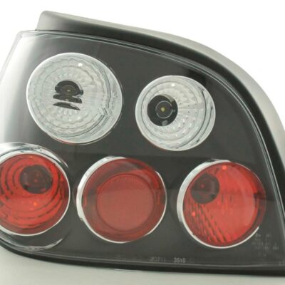 Jeu de feux arrière Renault Megane 5 portes. Type DABALAKAEA 99-02 noir -