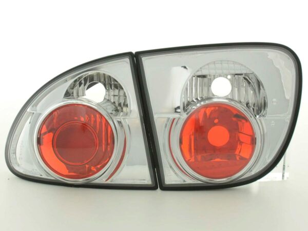 Jeu de feux arrière Seat Leon type 1M 97-05 chrome -