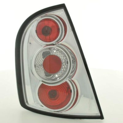Jeu de feux arrière Skoda Fabia type 6Y 99-07 chrome -