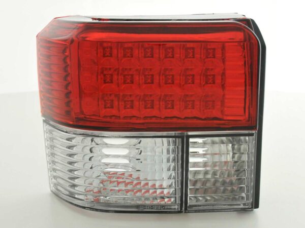 Jeu de feux arrière à LED VW Bus T4 type 70 ... 91-04 rouge / blanc -