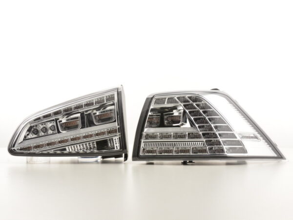 Kit feux arrières LED VW Golf 7 à partir de 2012 chrome -