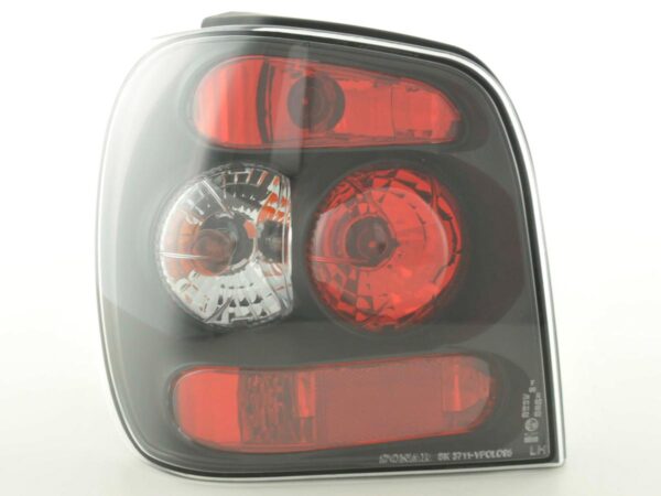 Jeu de feux arrière VW Polo type 6N 94-99 noir -
